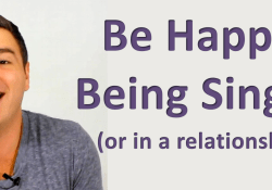 be happy being single - featured